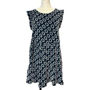 Antropologie Maeve Textured Tunic Sleeveless Babydoll Dress, XS